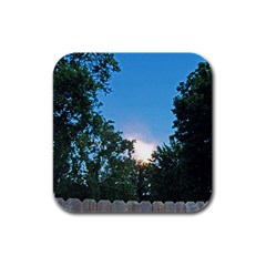 Coming Sunset Accented Edges Drink Coasters 4 Pack (square) by Majesticmountain