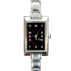 Altair Iv Rectangular Italian Charm Watch