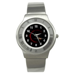 Altair Iv Stainless Steel Watch (slim)