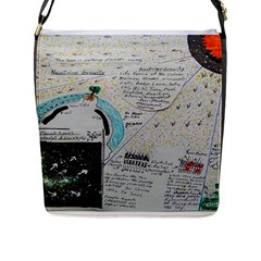 Neutrino Gravity, Flap Closure Messenger Bag (large) by creationtruth