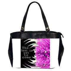 The Best Is Yet To Come Oversize Office Handbag (two Sides) by SharoleneCollection