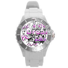 Live Peace Dream Hope Smile Love Plastic Sport Watch (large)