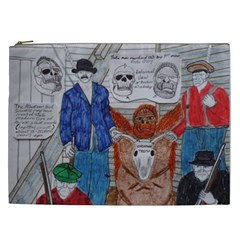 Murdered Big Foot Human,1910, Cosmetic Bag (xxl) by creationtruth