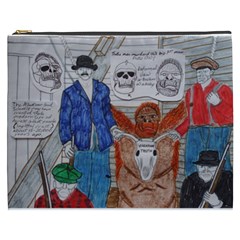 Murdered Big Foot Human,1910, Cosmetic Bag (xxxl) by creationtruth