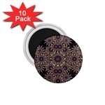 Luxury Ornament Refined Artwork 1.75  Button Magnet (10 pack) Front