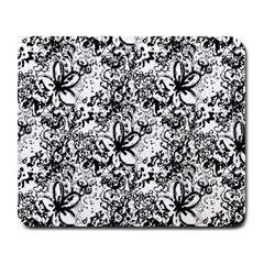  Flower Lace Large Mouse Pad (rectangle) by rokinronda