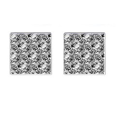  Flower Lace Cufflinks (square)