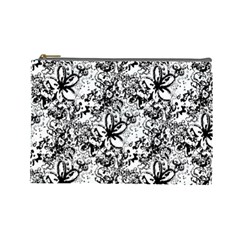  Flower Lace Cosmetic Bag (large)