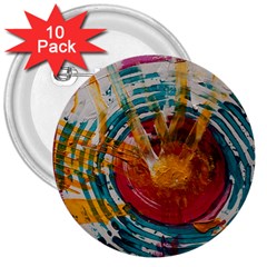 Art Therapy 3  Button (10 Pack) by StuffOrSomething