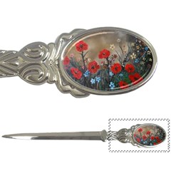 Poppy Garden Letter Opener by rokinronda