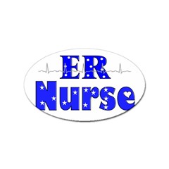 Er Nurse  Sticker (oval)