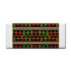 Aztec Style Pattern Hand Towel by dflcprints