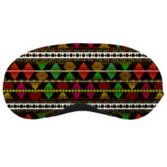 Aztec Style Pattern Sleeping Mask by dflcprints