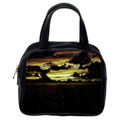 Dark Meadow Landscape  Classic Handbag (one Side) by dflcprints