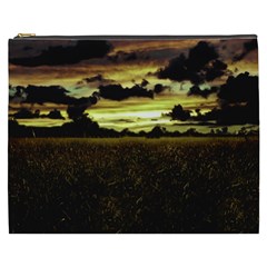 Dark Meadow Landscape  Cosmetic Bag (xxxl) by dflcprints