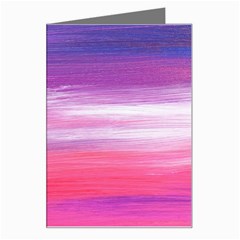 Abstract In Pink & Purple Greeting Card by StuffOrSomething