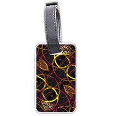 Luxury Futuristic Ornament Luggage Tag (one Side) by dflcprints