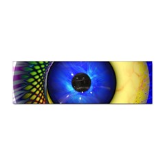 Eerie Psychedelic Eye Bumper Sticker 10 Pack