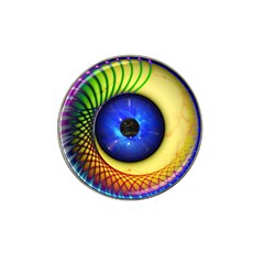 Eerie Psychedelic Eye Golf Ball Marker (for Hat Clip)