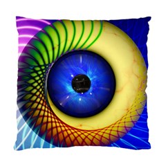 Eerie Psychedelic Eye Cushion Case (single Sided)  by StuffOrSomething