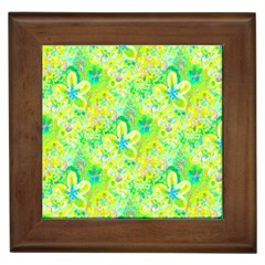 Summer Fun Framed Ceramic Tile by rokinronda