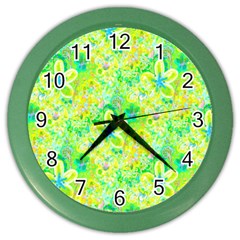 Summer Fun Wall Clock (color) by rokinronda