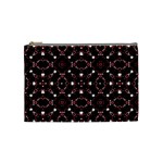 Futuristic Dark Pattern Cosmetic Bag (Medium) Front