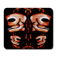 Skull Motif Ornament Large Mouse Pad (rectangle) by dflcprints