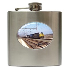 The Circus Train Hip Flask