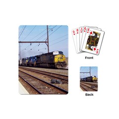The Circus Train Playing Cards (mini) by railroadartandhistory