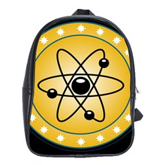 Atom Symbol School Bag (xl) by StuffOrSomething