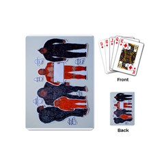 1 Neanderthal & 4 Big Friends, Playing Cards (mini)