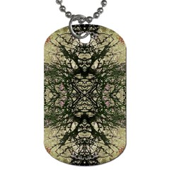 Winter Colors Collage Dog Tag (two-sided)  by dflcprints