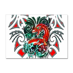 Tribal Dragon A4 Sticker 10 Pack