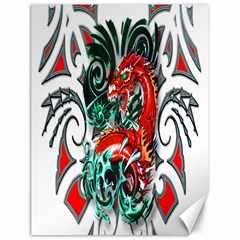 Tribal Dragon Canvas 18  X 24  (unframed) by TheWowFactor