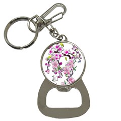 Cherry Bloom Spring Bottle Opener Key Chain