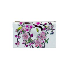 Cherry Bloom Spring Cosmetic Bag (small)