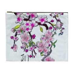 Cherry Bloom Spring Cosmetic Bag (xl) by TheWowFactor