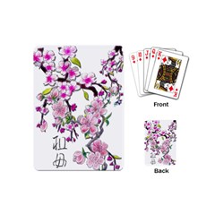 Cherry Bloom Spring Playing Cards (mini) by TheWowFactor