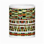 Aztec Grunge Pattern Morph Mug Center