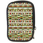 Aztec Grunge Pattern Compact Camera Leather Case