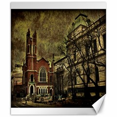 Dark Citiy Canvas 20  X 24  (unframed) by dflcprints