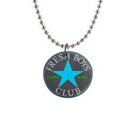 Fresshboy Allstar3 Button Necklace Front