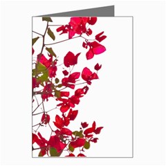 Red Petals Greeting Card by dflcprints