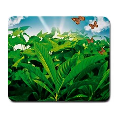 Nature Day Large Mouse Pad (rectangle) by dflcprints