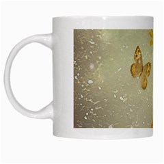 Butterflies Charmer White Coffee Mug by dflcprints