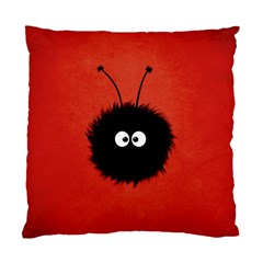 Red Cute Dazzled Bug Cushion Case (two Sided) 