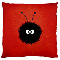 Red Cute Dazzled Bug Large Cushion Case (single Sided) 