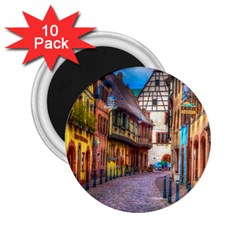 Alsace France 2 25  Button Magnet (10 Pack) by StuffOrSomething