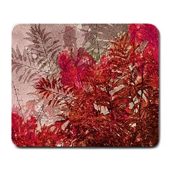 Decorative Flowers Collage Large Mouse Pad (rectangle) by dflcprints